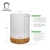 Import factory custom logo gift large 300ml white cover and wood grain base electric diffuser humidifier from China