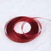 Factory custom ribbon with logo solid Color Gift Packing Organza Silk Ribbon decorative flowers ribbon