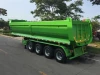 Factory Direct 40CBM 45CBM Steel Dump Tipping Semi Trailer with Four Axles Hydraulic U-Shape 40T 50T Available for Sale