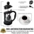 Factory Direct French Press Coffee And Tea Maker Black 8 On Sale