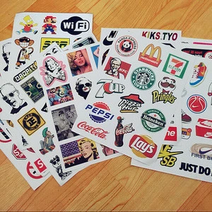 Factory Direct Sale Skateboard Snowboard Vinyl Sticker Bicycle Decal