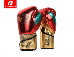 Factory directly wholesale high quality Pu leather boxing gloves imitation leather training and competition boxing gloves