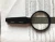 Import Factory hot sales plastic acrylic biconvex magnifying glass for handheld from China