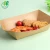 Import factory made eco food tray customized snack tray wholesale takeaway paper packaging food preservation tray from China