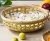 Import Factory New Handmade Bamboo Woven Fruit Basket Creative Household Storage Basket Bread Basket Three-piece from China