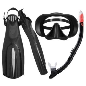 Factory OEM Silicone Swimming Mask Diving Snorkel Set and Fins
