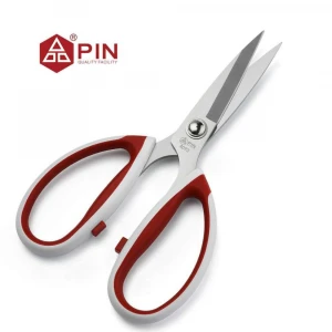 Factory PIN Brand 4083 Strong Scissor Kitchen Tools Shears Stainless Steel Super Sharp  Leather Shears Chicken bone Cutter