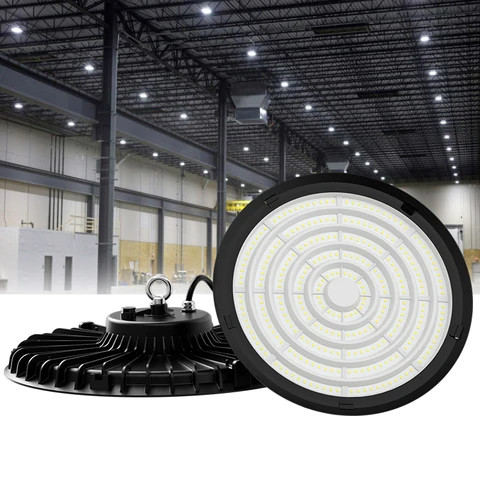 Factory Price Customized Led Light Ufo High Bay 100 150 200 W Warehouse Gymnasium High Bay Led Shop Light