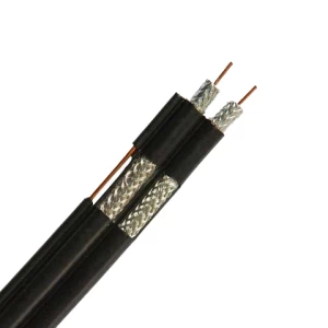 Factory Price of RG 6 Dual Coaxial Cable Siamese RG 6 Coaxial Cable CATV Cable For Communication