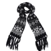 Factory Supple Wholesale New Design Fashion Custom Winter Soft Business High Quality Knitted Tassel Soccer Scarf