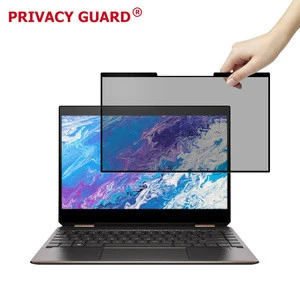Factory Supplier Fully Removable Black Frame Universal 13.3&quot;(16:9) Laptop Privacy Filter Anti Spy Anti Glare Anti Blue Light