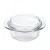 Import Factory supplier round tempered glass casserole cooking pot pyrex glass cookware sets from China