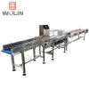 Factory Supply frozen fruit Seafood size weight classify sorting grading divider machine different sectiion collecting