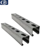Factory supply various size stainless steel strut channel perforated c steel beam
