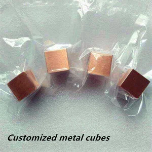 Factory supply various titanium/Ti metal cubes