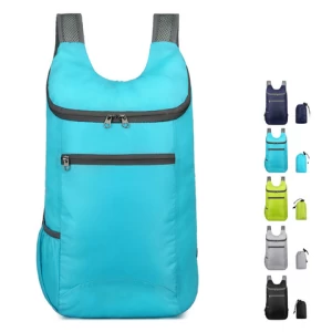 Factory Wholesale Multifunctional Big Capacity Waterproof Outdoor Sport Foldable Backpacks Camping Hiking Knapsack