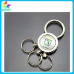 Fashion car key keyring man boy keychain for multiple keys