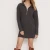 Import Fashion design Solid knit cozy casual cashmere sweater cashmere dress with quarter zip for women from China