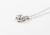 Import Fashion jewelry 925  silver AAA CZ diamond pendant necklace from China