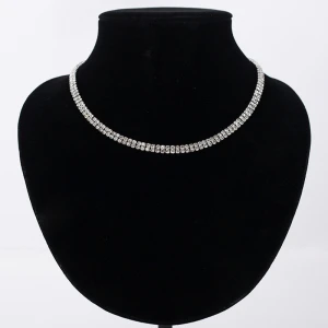 Fashion personality jewelry popular neckband element full diamond choker necklace for women