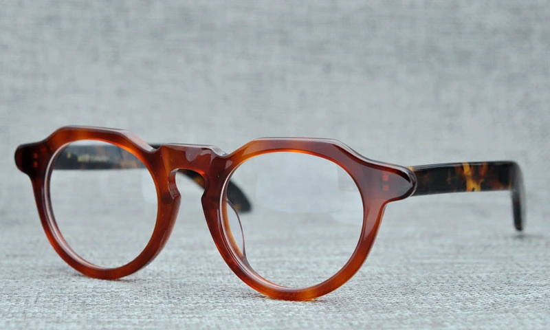 Fashionable Acetate Frames Glasses PC Lens Optical Eyewear Glasses Monturas