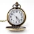 Import Fast Shipping Modern Bronze Cowboy Smooth Pocket Watch Quartz with Watch Chain from China