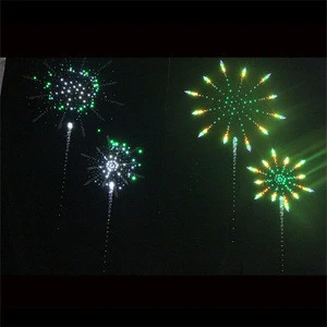 Fiber optic smart led firework lights LED shooting star , LED thunder , LED twinkle