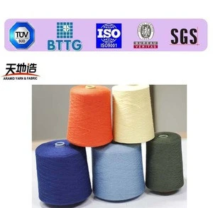 Fire resistant aramid yarns and sewing thread for coveralls and firemen clothing