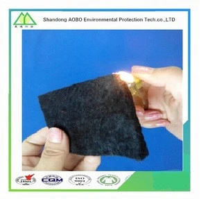 Fire resistant carbon fiberThe carbon fiber felt with metallic membrance