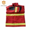 Fireman anti radiation clothing with reflective stripe Aramid material EN 469 standard-Ayonsafety