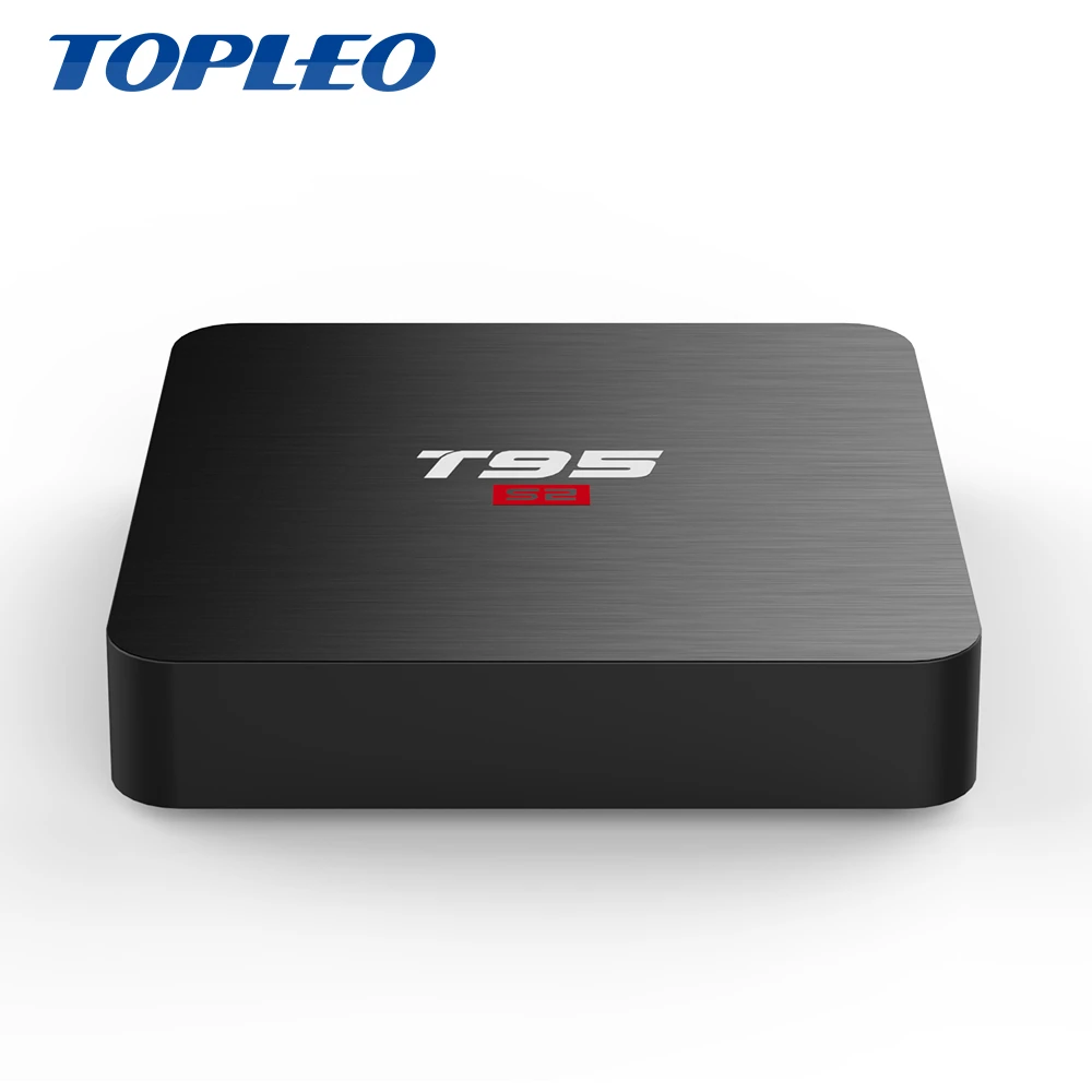 Firmware update s905w T95 S2 mic input android smart tv box full hd media player