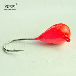 Fishing products manufacturer wholesale tungsten ice fishing jigs