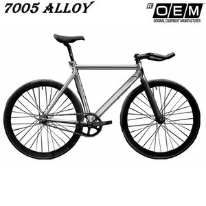 Fixed Gear Bike -Track 7 Aviation 7005 Aluminum Alloy Frame Sports Road Bicycle alloy fixie bike fixed gear