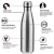 Import flask insulated stainless steel water bottles from China