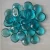 Import Flat bottom glass beads vase filler glass beads clear glass marble from China