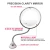Import Flexible Gooseneck 6.8&quot; 10x Magnifying LED Lighted Makeup Mirror Bathroom Magnification Vanity Mirror with Suction Cup from China