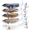 Floating Rat Fishing Lure Set Hard Bait Mouse Whopper Plopper Fishing Lures Baits New Pesca With Soft Rotating Tail  for fishing