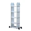 Foldable Aluminum Multi Purpose Ladder with Platform Joint Bisagras Escalera