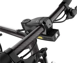 folding bike stem Bluetooth GPS tracker anti-theft smart bike handle stem with speedometer