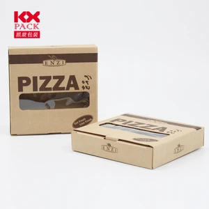 Food Grade Customized Disposable  Pizza Packaging Box