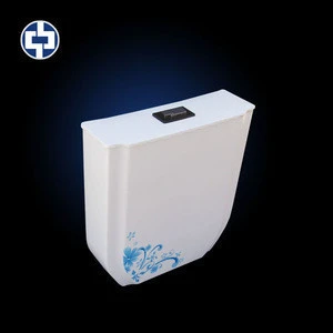 For squatting pan and WC toilet wall hung PP material toilet tank