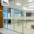 Import Foshan office furniture aluminium frame glass wall partition transparent glass sliding door office partition from China