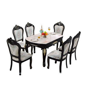 Free Sample Cheap 6 Chairs Dining Table Set Dining Room Furniture Modern Dining Table Set 8 Seater
