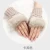 Import Free size knitted winter warm finger less gloves Short woolen  gloves warm mitten women riding half-finger gloves from China