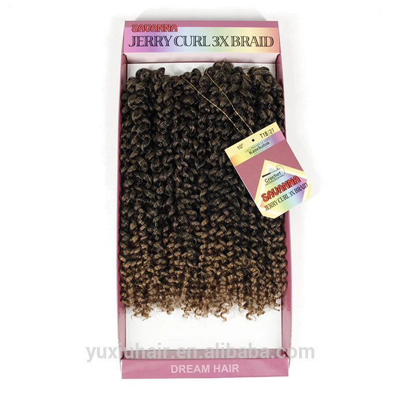 Freetress Deep Wave/Jerry Curly Best Synthetic Hair 10inch free tress crochet braids deep twist savanna jerry curl