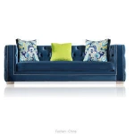 french upholstered sofa wood furniture manufacturers furniture guangzhou HS1550#