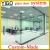 Import frosted glass door company / tempered glass door designs for interior glass doors from China
