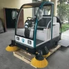 Full sealed small ride on street sweeper/street cleaning machine brush for road sweeper monofilament machine