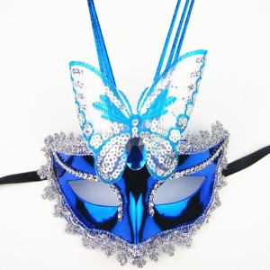 Funny Masquerade Party Mask with butterfly