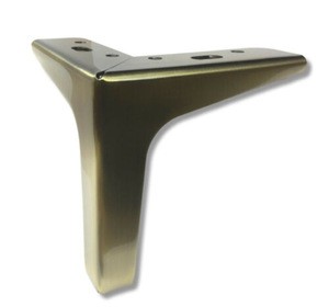 Furniture Decorative Lady Leg Shape Stainless Steel  Square Mirror Chrome  Dining  Metal Table Legs